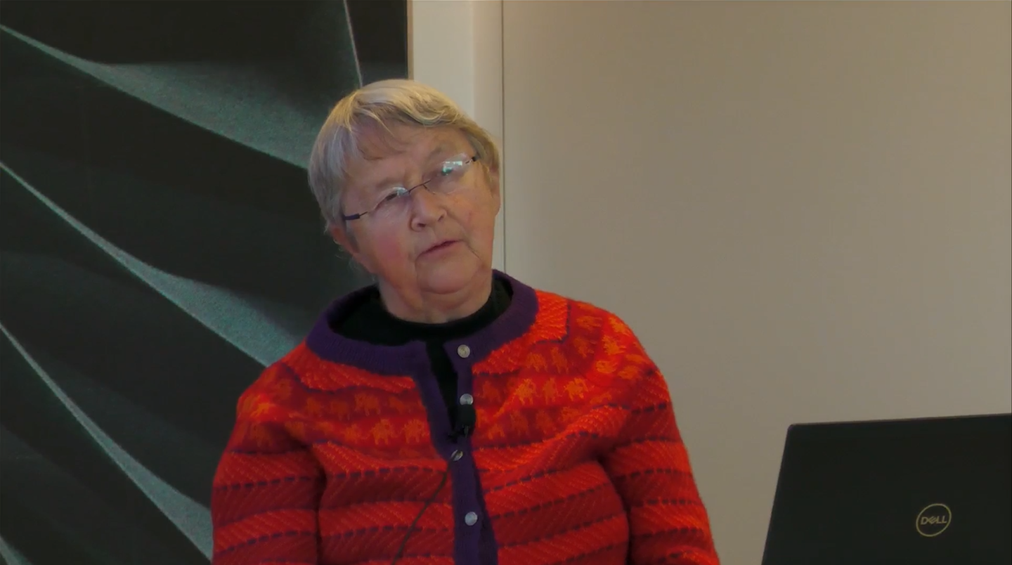 Bildet viser Ebba Wergeland.